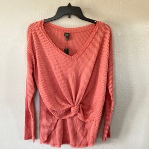 2/$10 NWT Wild Fable Waffle Like Top Size Small